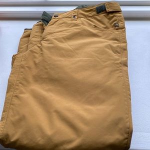 BURTON, Boys Barnstorm Pant, Size XL (14/16) Dark Tan